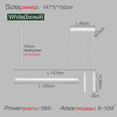 dining room lamp kitchen lights word long restaurant chandelier modern minimalist office lamps Nordic bar island chandeliers