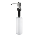 Kitchen Soap Dispensers 500ml Build in Dispenser Soap For Kitchen Bathroom Accessories Stainless Steel Pump Liquid PE Bottle