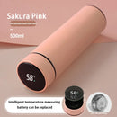 Smart Digital Water Bottle Keeps Cold And Heat Thermal Bottle Stainless Steel Thermos For Baby Children Kids Terms