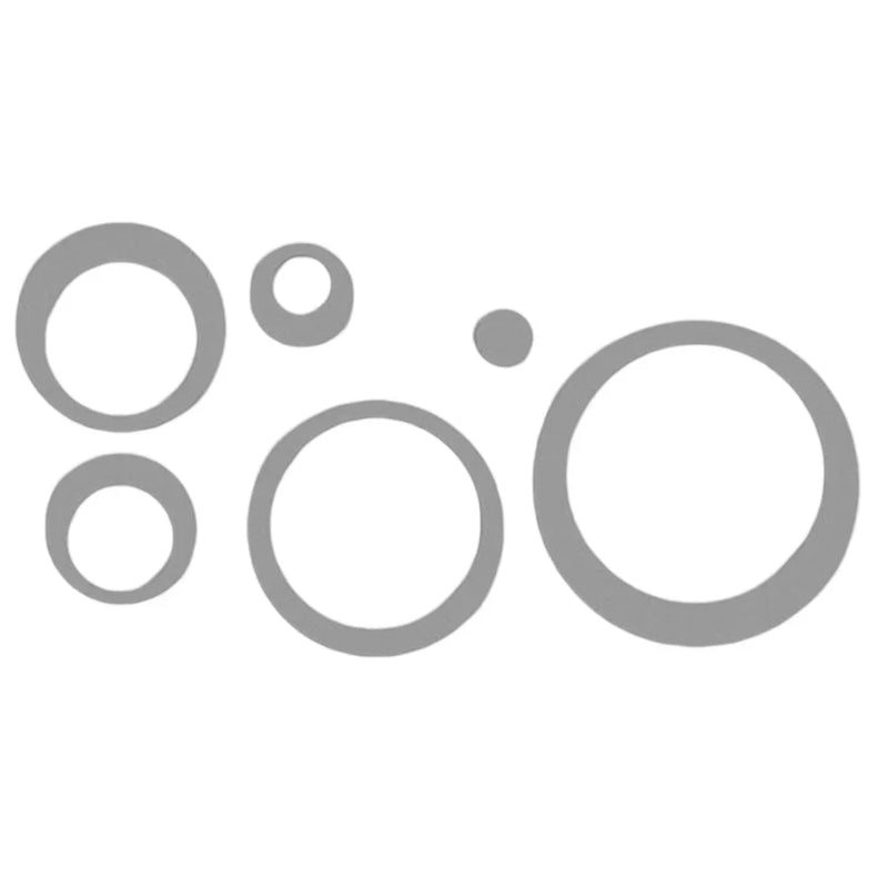 24Pcs Removable Acrylic Round Mirror Wall Stickers DIY Home Decoration 3D Three-dimensional Mirror Wall Sticker Living Room Deco