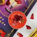 Guest Gift Candle Manifestation Herbal Intention Candle Unscented Spell Dried Flowers Candles with Crystal Tea Lights