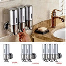 Bathroom Liquid Soap Dispenser Single/double/triple Wall Mount Soap Shampoo Gel Shower Liquid Container for Bathroom Accessories