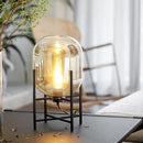 Nordic Minimalist Luxurious Glass Led Floor Lamp Designer Bedroom Bedside Table Light High-end Living Room Decoration Lighting