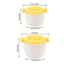 Microwave Rice Cooker Steamer Pot Pastamaker Oven Veggie Cookware Cooking Soup Pressure Pots Bowl  Vegetable Container