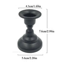 Nordic Retro Candlestick Creative Mini Golden Wrought Iron Geometric Candle Holders Decoration Dual-use Candlestick HomeDecor