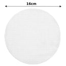 4pcs Silicone Steamer Mat Reusable Steamer Paper Liner Round Dim Sum Mesh Non-Stick Mesh Mat Pad for Buns Dumpling Baking Pastry