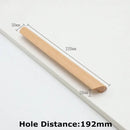 1pc Log Style Kitchen Cabinet Handle Drawer Solid Wood Furniture Wooden Door Drawer Knobs Cupboard Handles for Furniture