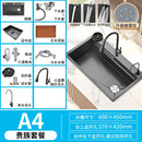 Honeycomb Embossed 304 Stainless Steel Sink, Kitchen Sink 304 Large Single Sink, Thickened Vegetable Basin, Dishwasher