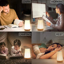 Xiaomi Mijia 13 Color Changing Night Light RGB Remote Control Touch Dimmable Portable Table Bedside Lamps USB Rechargeable Lamp