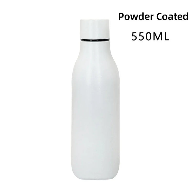 Free Custom Name 550ml Vacuum Insulated Flask Stainless Steel Thermos Cola Water Bottles Thermal Portable Cup Mug For Sport Girl