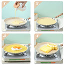 Nonstick Pan Multifunctional Aluminum Alloy With Medical Stone Coated Wok Steak Egg Pancake Pot Kitchen Utensils
