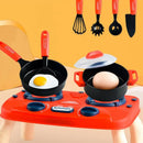 Realistic Pretend Play Cooking Toy For Kids Chef Playset With Mini Cookware Dollhouse Kitchen Accessories For Toddles Girls Boys