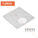 NAIERDI Stainless Steel Hinge Repair Plate Furniture Cabinet Door Panel Connection Plastic Repair Plate Hardware Accessories