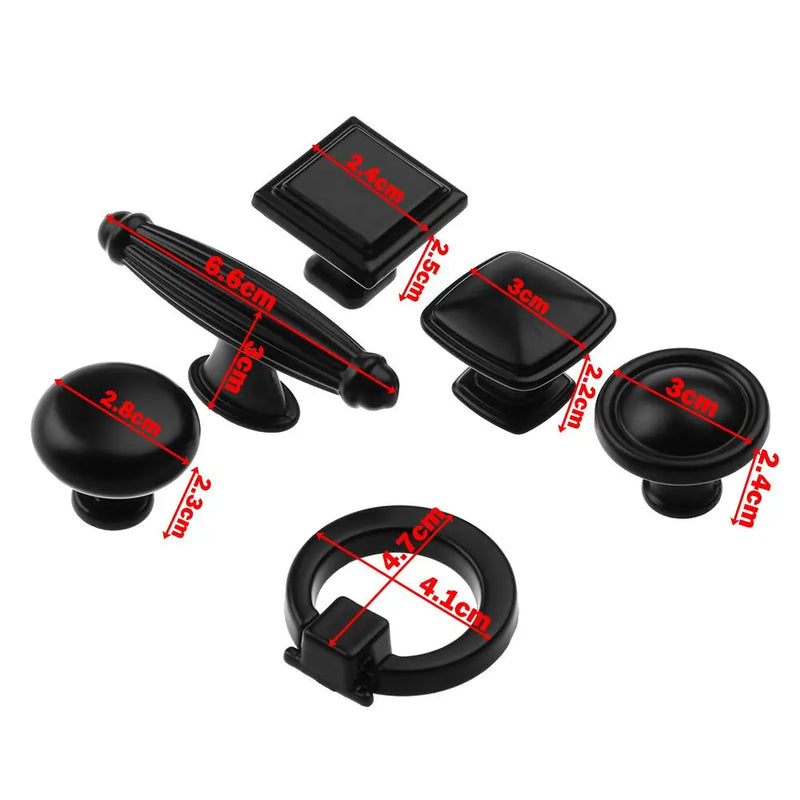 Wardrobe Pulls Cabinet Door Handle Drawer Knob Kitchen Cupboard Door Handle High Quality Furniture Fittings Home Hardware