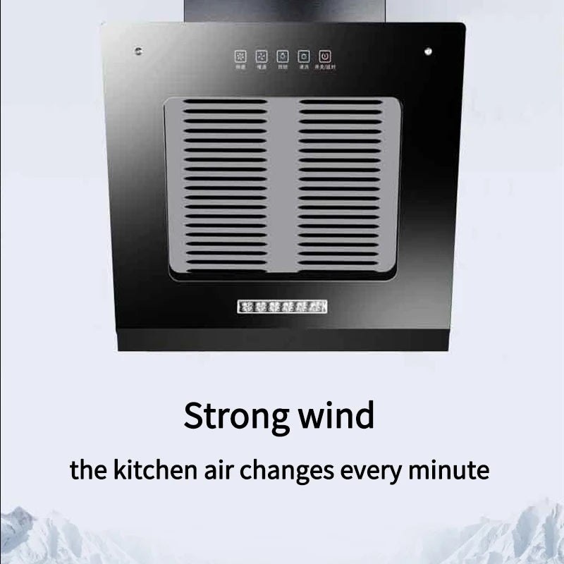 Small and Simple Kitchen Ventilator Suction Range Hood Small stove Side suction Cooker Hood Exhaust Hood 38/50cm For Apartment