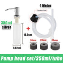 350/500ML Kitchen Liquid Soap Dispenser Pumps Kitchen Bathroom Soap Dispenser Sink Soap Bottle Kitchen Tool Bottle Accessories
