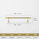 Cabinet Hardware Modern Minimalism Aluminum Alloy Kitchen Cabinet Handles for Bathroom Drawer Pulls Drawer Handles Door Knob