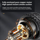 7-shaped household range hood with large suction power, kitchen top and side double suction range hood