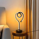 LED Water Ripple Ambient Nightlight USB Rechargeable Rotary Projection RGB Crystal table Lamp With Remote Control Bedroom Headbo