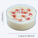 1Pc Mini Natural Plant Scented Nile Garden Aromatic Candle Low Temperature Handmade Candles  Romantic Gifts Home Decoration