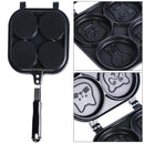 4 Cup Frying Pan Double-sided Pancake Shape For Kids Animal Pancake Maker Pan Nonstick Waffle Maker Pancake Mold Griddle