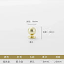 Cabinet Hardware Modern Minimalism Aluminum Alloy Kitchen Cabinet Handles for Bathroom Drawer Pulls Drawer Handles Door Knob