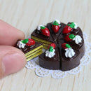 Cute Simulation 1/6 Miniature Dollhouse Cake Pizza Mini Bread Food For BJD Doll Kitchen Toy Accessories