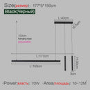 dining room lamp kitchen lights word long restaurant chandelier modern minimalist office lamps Nordic bar island chandeliers