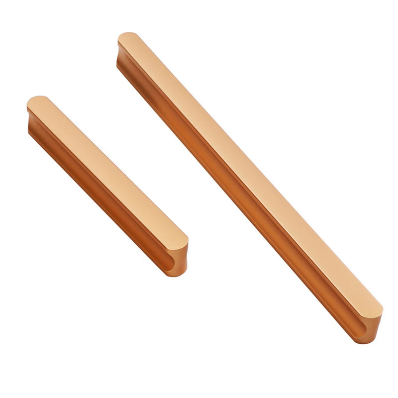 Furniture Drawer Pulls Aluminum Alloy Long Wardrobe Kitchen Cabinet Door Knobs Nordic Shoe Cupboards Cabinet Handles Hardware