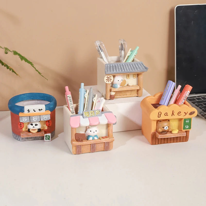 Creative Flower Pot for Succulents Cactus, Decorative Garden Pots for Mini Plants, Bakery Sushi Themed Planter Home Decor