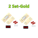 4/2/1Set Strong Magnetic Cabinet Catches Ultra-Thin Door Magnets Stops Invisible Adhesive Drawer Magnet Catch for Kitchen Closer