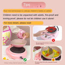 Toy Real Cooking Toy Mini Rice Cooker Pretend Play Toy Kitchen Kids Toys Simulation Cooking Toys Dollhouse Accessories