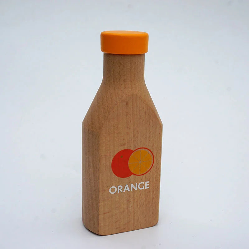 Montessori Kitchen Toys Wooden Kitchen Play House Simulation Play House Condiment Bottles Educational Toy for Children Gift