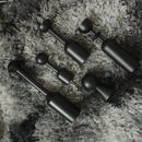 Black Wooden Candle Holder Quality Black Candle Seat Nordic ins style art decoration hotel model room soft decoration ZM806