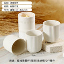 Norway Swedish Aromatherapy Candle Holder Wholesale Resin Ceramic Cup Fragrance Handmade DIY Home Decoration Ornament Wedding