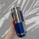 500ML Thermos with Straw Cola Can Termos Para Cafe Beer Bottle 304 Stainless Steel BEER Cold Keeper Drinkware Garrafa Térmica