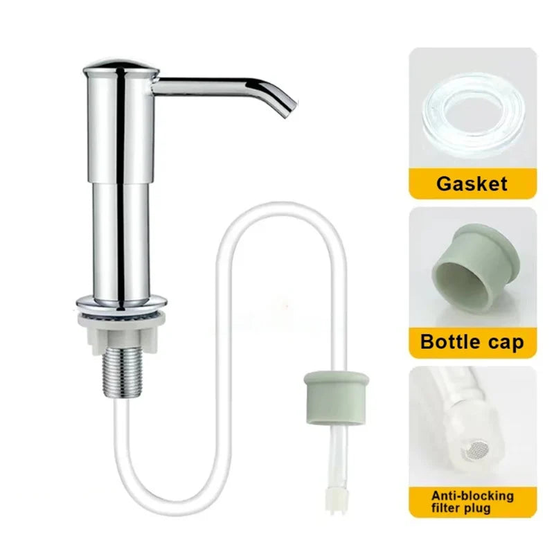 2024 new Soap Dispenser for Kitchen Sink Built in Sink Soap Dispenser Countertop Soap Dispenser Pump kitchen supplies