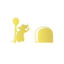 Ratatouille Rat Skirting Board Vinyl Wall Decal Sticker Home Decoration Mouse Hole  Mural Art Decals Wallpaper Removable Sticker