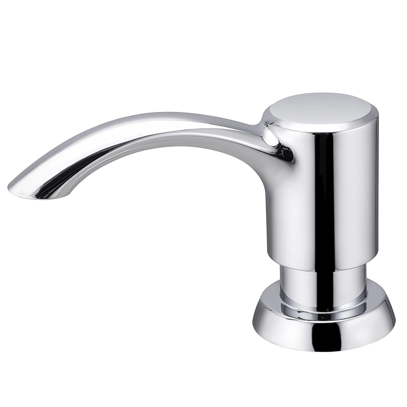 Samodra Nickel Soap dispenser Black Kitchen sink Counter Liquid Soap Dispenser Bottle kitchen accessories 500ml  Built in Pumps