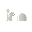 Ratatouille Rat Skirting Board Vinyl Wall Decal Sticker Home Decoration Mouse Hole  Mural Art Decals Wallpaper Removable Sticker