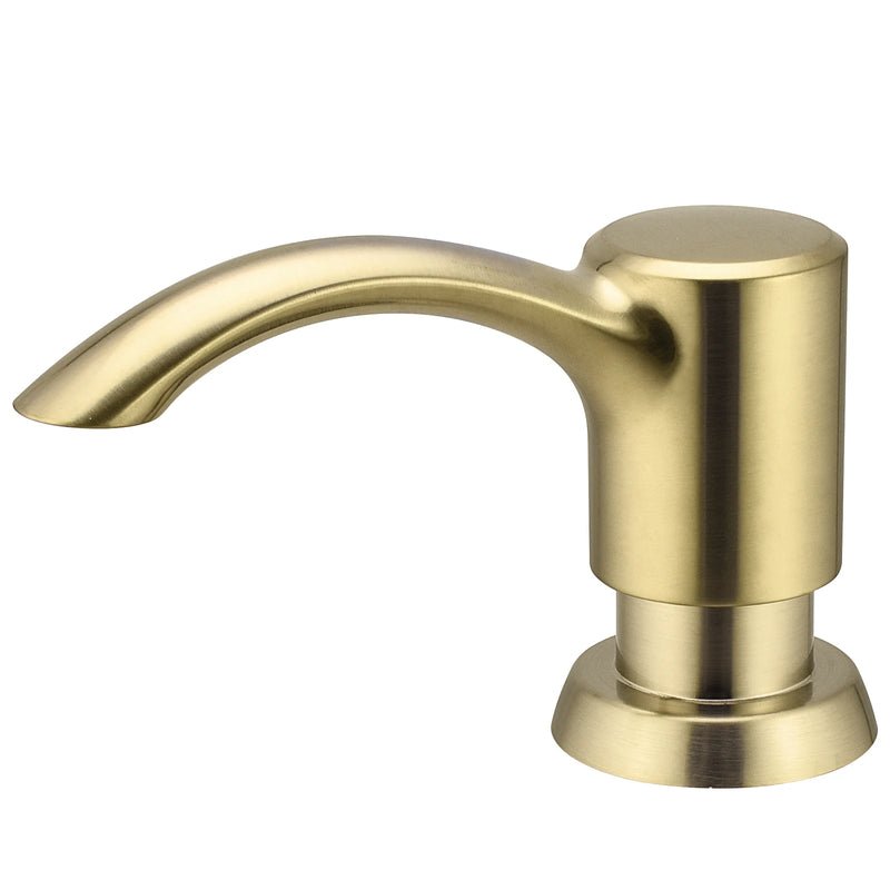 Samodra Nickel Soap dispenser Black Kitchen sink Counter Liquid Soap Dispenser Bottle kitchen accessories 500ml  Built in Pumps